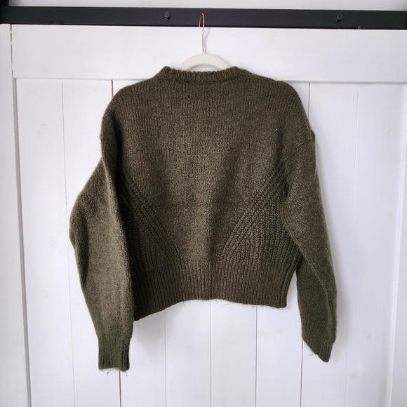 Madewell wool blend wedge sweater - Picture 3 of 4
